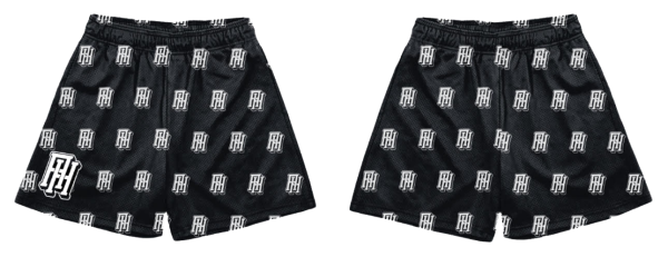 All Over "AH LOGO" Shorts