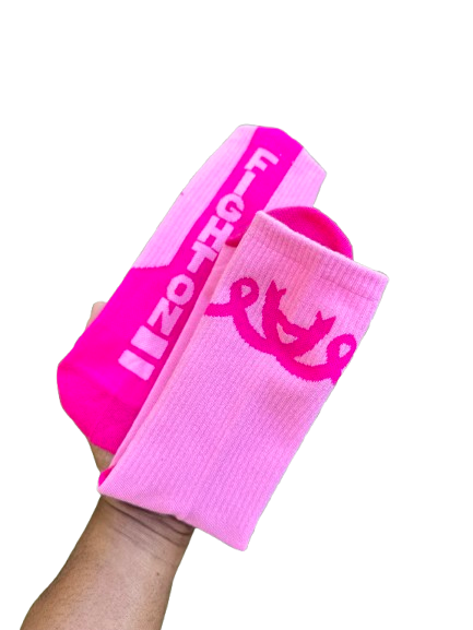Breast Cancer Awareness Socks